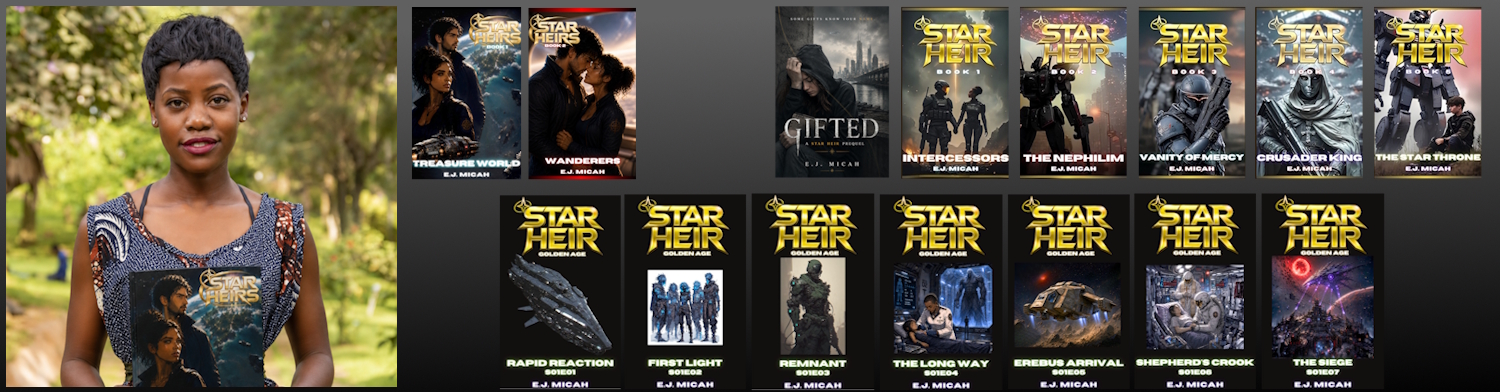 Star Heir: Author Webpage Logo